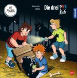 Die drei ??? Kids Broschurkalender 2025