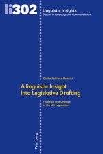 A linguistic Insight into Legislative Drafting