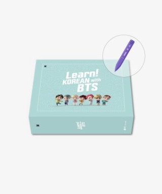 Learn! KOREAN With BTS | 4-Book Set | With Motipen | Korean Learning for Basic Learners | With Korean Keyboard Stickers, m. 1 Audio, m. 1 Beilage, 2 T