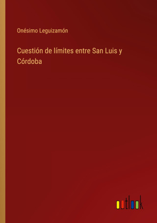 Cuestión de límites entre San Luis y Córdoba