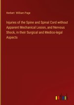 Injuries of the Spine and Spinal Cord without Apparent Mechanical Lesion, and Nervous Shock, in their Surgical and Medico-legal Aspects