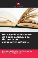 Um caso de tratamento de águas residuais de tinturaria com coagulantes naturais