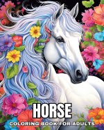 Horse Coloring Book for Adults
