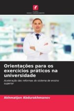 Orientações para os exercícios práticos na universidade