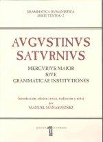 AUGUSTINUS SATURNIUS MERCURIUS MAIOR SIVE GRAMMATICAE INSTI