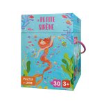 Puzzle et livre. La petite Sirène
