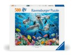 Ravensburger Puzzle 12000200 - Delphine im Korallenriff - 500 Teile Puzzle für Erwachsene und Kinder ab 10 Jahren