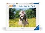 Ravensburger Puzzle 12000210 - Pferd im Rapsfeld - 500 Teile Puzzle für Erwachsene und Kinder ab 10 Jahren, Pferde-Puzzle