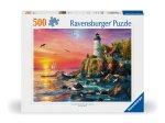 Ravensburger Puzzle 12000217 - Leuchtturm am Abend - 500 Teile Puzzle für Erwachsene und Kinder ab 12 Jahren