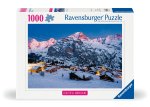 Ravensburger Puzzle 12000254 - Berner Oberland, Mürren - 1000 Teile Puzzle, Beautiful Mountains Kollektion, für Erwachsene und Kinder ab 14 Jahren