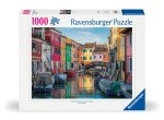 Ravensburger Puzzle 12000623 Burano in Italien - 1000 Teile Puzzle für Erwachsene und Kinder ab 14 Jahren
