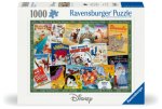 Ravensburger Puzzle 12000689 - Disney Vintage Movie Poster - 1000 Teile Disney Puzzle für Erwachsene und Kinder ab 14 Jahren