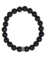 Bracelet Pierre de lave Perles rondes 8 mm