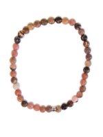 Bracelet Rhodonite Perles rondes 4 mm