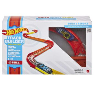 Hot Wheels Track Builder Unlimited Premium-Kurven-Set inkl. 1 Spielzeugauto