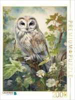 CALVENDO Puzzle Habichtskauz | 2000 Teile Lege-Größe 90x67cm Foto-Puzzle für glückliche Stunden
