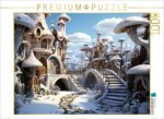 CALVENDO Puzzle Januar Pilzhaus | 1000 Teile Lege-Größe 64x48cm Foto-Puzzle für glückliche Stunden