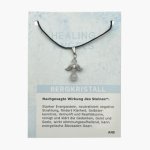 Bergkristall Minicard Healing Angels