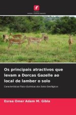 Os principais atractivos que levam a Dorcas Gazelle ao local de lamber o solo