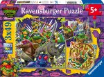 Ravensburger Kinderpuzzle 12004012 - Ninja Turtles - 3x49 Teile Ninja Turtles Puzzle für Kinder ab 5 Jahren