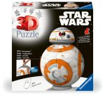 Ravensburger 3D Puzzle 11578 - Star Wars BB8 - Astromech-Druide aus Episode VII, VIII und IX als dreidimensionaler Puzzle-Ball - ideales Geschenk für