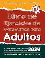 Libro de ejercicios de matemáticas para adultos