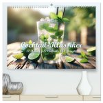 Cocktail-Klassiker (hochwertiger Premium Wandkalender 2025 DIN A2 quer), Kunstdruck in Hochglanz
