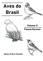Aves Do Brasil - Vol. Ii