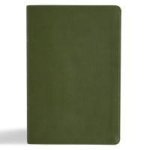 CSB Oswald Chambers Bible, Olive Leathertouch