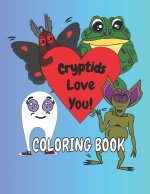Cryptids Love You Coloring Book