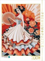 CALVENDO Puzzle Seraphina VintageAura | 2000 Teile Lege-Größe 90x67cm Foto-Puzzle für glückliche Stunden