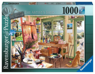 Puzzle Umělcova chatka 1000 dílků