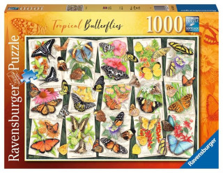 Puzzle Tropičtí motýli 1000 dílků