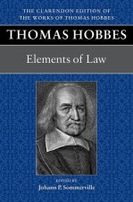 Thomas Hobbes: Elements of Law (Hardback)