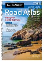Rand McNally Large Scale Road Atlas 2025 - USA