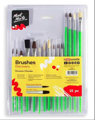 Mont Marte Sada ďż˝tďż˝tcďż˝ 0008 blistr, 15 ks