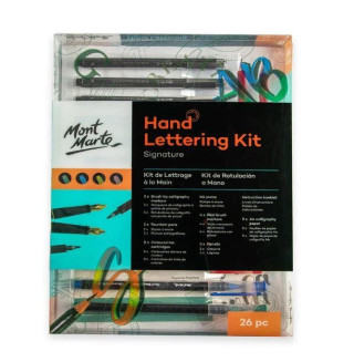 Mont Marte Kaligrafickďż˝ sada 0042 PP obal, 26 ks