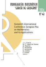 Sixteenth International Conference Zaragoza-Pau on Mathematics and its Applications