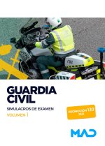 GUARDIA CIVIL. SIMULACROS DE EXAMEN VOL. 1 (2024)