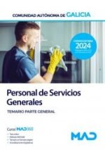 PERSONAL DE SERVICIOS GENERALES TEMARIO PARTE GENERAL 2024