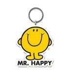 Pyramid Mr. Men (Mr Happy) rubber keychain