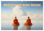 Meditation und weiter Horizont (Wandkalender 2025 DIN A2 quer), CALVENDO Monatskalender