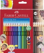 Buntstift Jumbo Grip Skin Tones 18+6