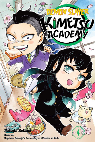 Demon Slayer: Kimetsu Academy, Vol. 4 (Natsuki Hokami)(Puha kötésű)