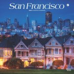 San Francisco 2025 12 X 24 Inch Monthly Square Wall Calendar Plastic-Free