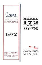 Cessna 1972 Model 172 and Skyhawk Owner's Manual