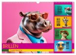 BRILLEN - coole Sprüche (Wandkalender 2025 DIN A3 quer), CALVENDO Monatskalender