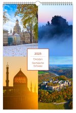 Kalender Dresden und Sächsische Schweiz 2025