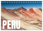 Geheimnisvolles Peru (Tischkalender 2025 DIN A5 quer), CALVENDO Monatskalender