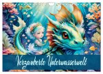 Verzauberte Unterwasserwelt (Wandkalender 2025 DIN A4 quer), CALVENDO Monatskalender